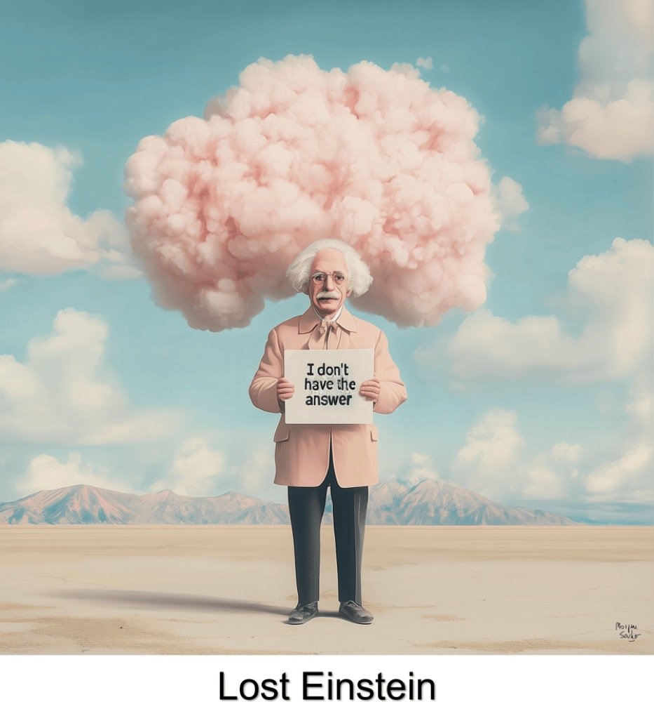 Lost Einstein, œuvre générative de Morgane Soulier